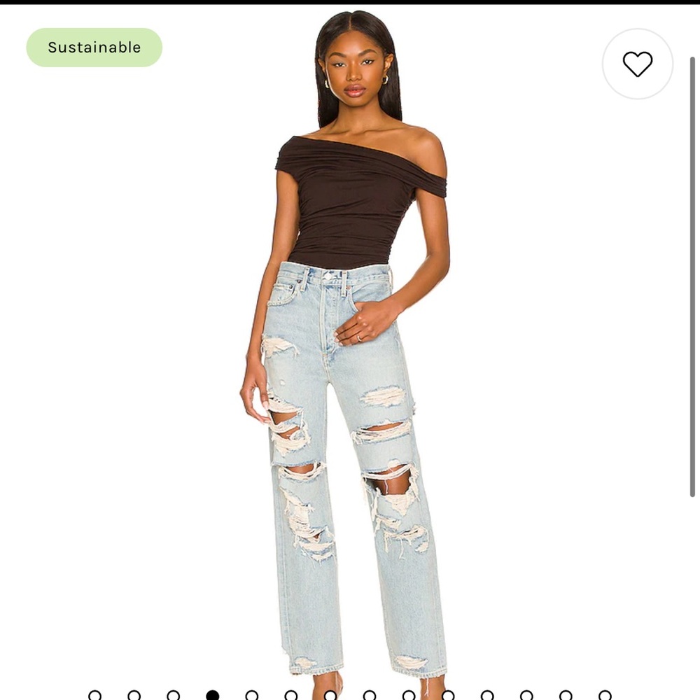 AGOLDE 90s mid rise loose fit size 27 Jean. Worn 1x!